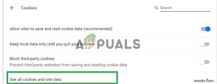 Cách xóa Cache cho một trang web cụ thể