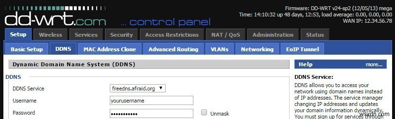 Cách thiết lập VPN trên Router DD-WRT