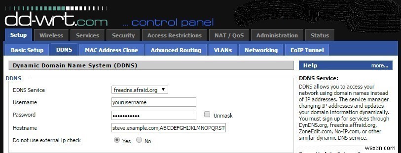 Cách thiết lập VPN trên Router DD-WRT