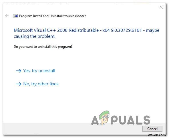 Khắc phục: Lỗi 0x80070666 khi cài đặt Microsoft Visual C++