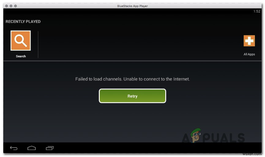 Khắc phục: Không tải được kênh trong Bluestacks