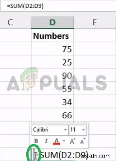 Sửa lỗi: Công thức Excel không tự động cập nhật