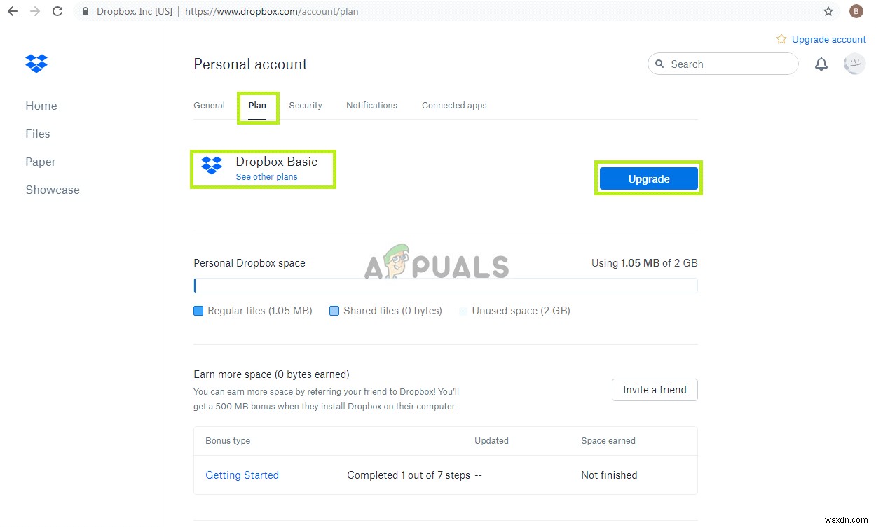 Sửa lỗi: Dropbox không đồng bộ (sync) trên Windows 10