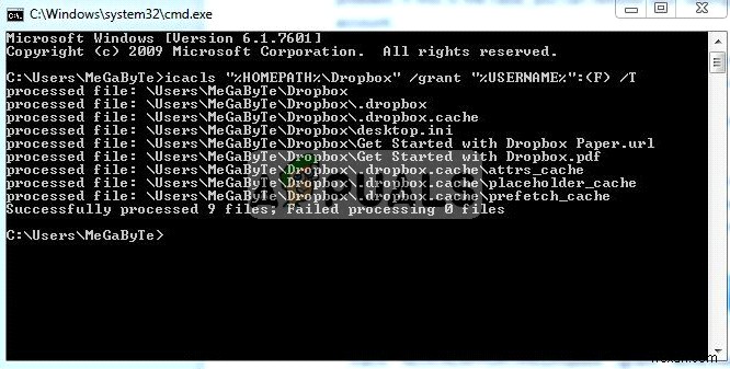 Sửa lỗi: Dropbox không đồng bộ (sync) trên Windows 10