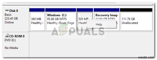 Khắc phục: Tùy chọn Extend Volume bị mờ trên Windows 10