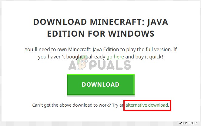 Khắc phục: Không thể cập nhật Minecraft Native Launcher