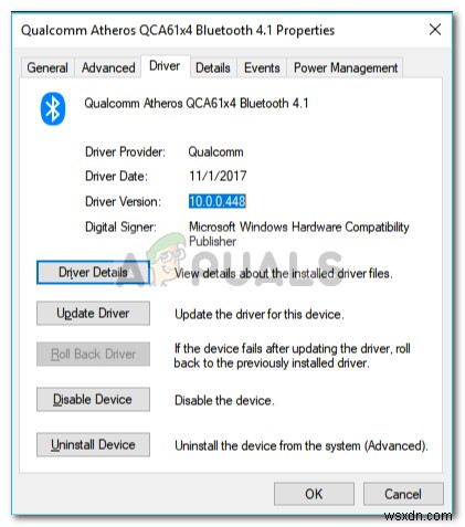 Khắc phục: Thông báo lỗi STATUS_DEVICE_POWER_FAILURE