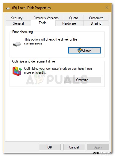 Khắc phục: Windows không thể kiểm tra đĩa trên ổ này vì nó được bảo vệ ghi