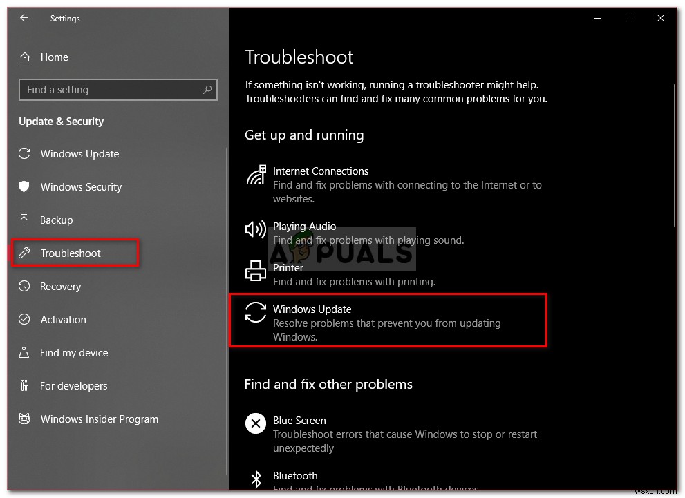 Cách khắc phục lỗi cập nhật Windows 10 0x80190001