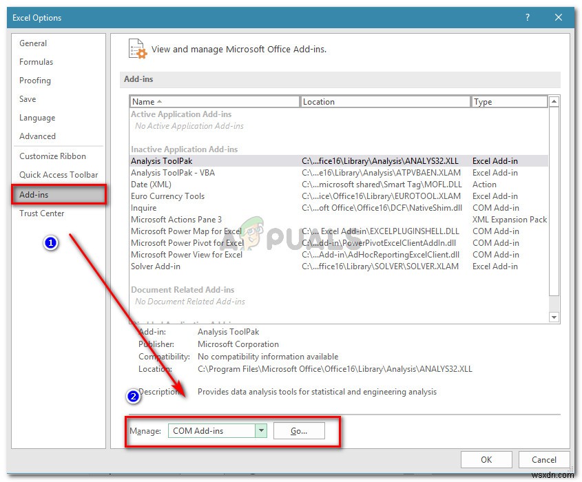 Khắc phục:  Microsoft Excel đang chờ ứng dụng khác hoàn thành hành động OLE 