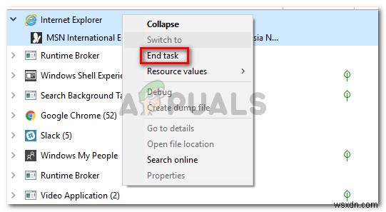 Khắc phục:  Microsoft Excel đang chờ ứng dụng khác hoàn thành hành động OLE 