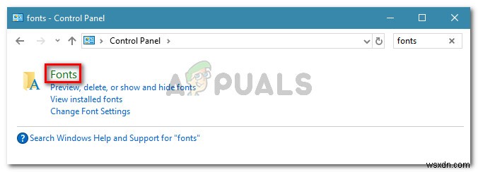 Khắc phục: File không phải là font hợp lệ trên Windows