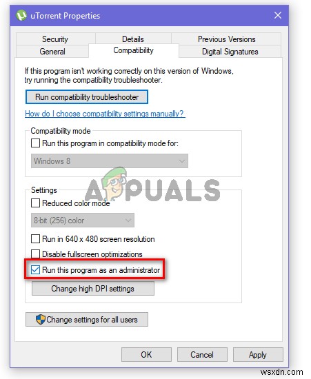 Khắc phục: uTorrent báo Access is denied (write to disk)