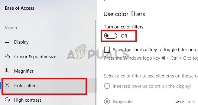 Khắc phục: Màn hình Windows 10 đen trắng (grayscale)
