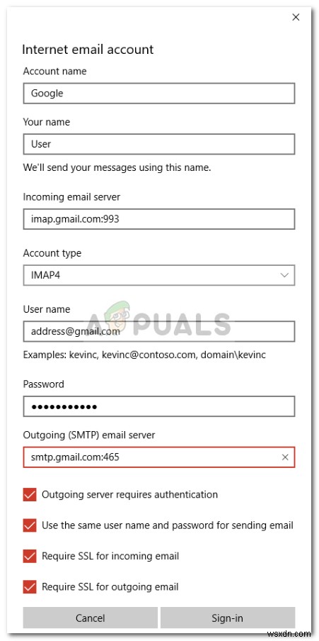 Khắc phục: Lỗi Windows 10 Mail 0x8000000b