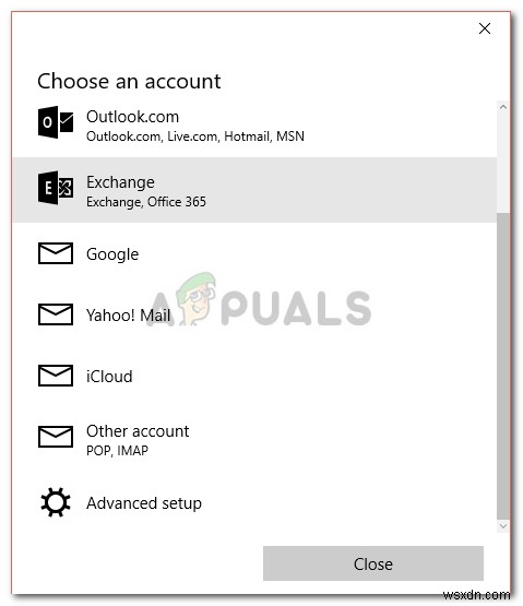Khắc phục: Lỗi Windows 10 Mail 0x8000000b