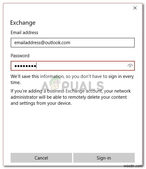 Khắc phục: Lỗi Windows 10 Mail 0x8000000b