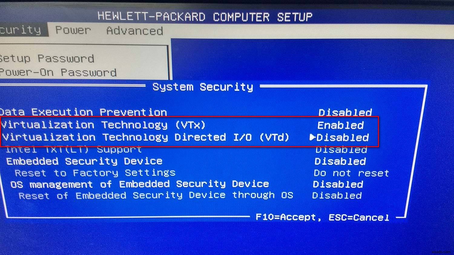 Khắc phục: VT-X bị tắt trong BIOS cho tất cả chế độ CPU (Verr_Vmx_Msr_All_Vmx_Disabled)