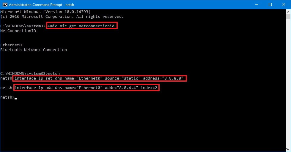 Cách thay đổi DNS trong Windows 10