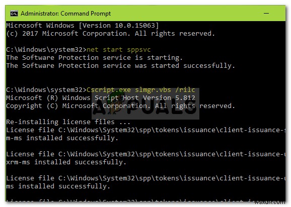 Sửa lỗi: Kích hoạt Windows 10 thất bại với mã 0xc004f012