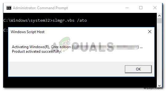 Sửa lỗi: Kích hoạt Windows 10 thất bại với mã 0xc004f012