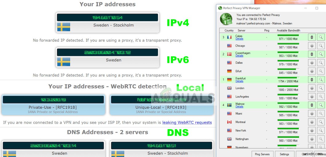 Cách kiểm tra VPN có hoạt động đúng không