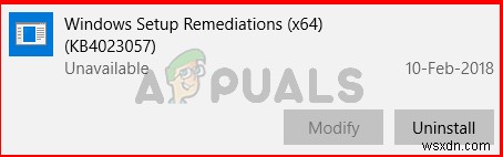 Windows Setup Remediation (KB4023057) là gì? Có nên xóa không?