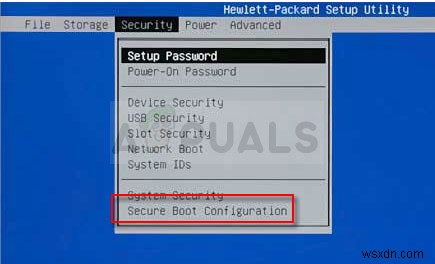Khắc phục: Windows không thể cập nhật cấu hình Boot của máy tính