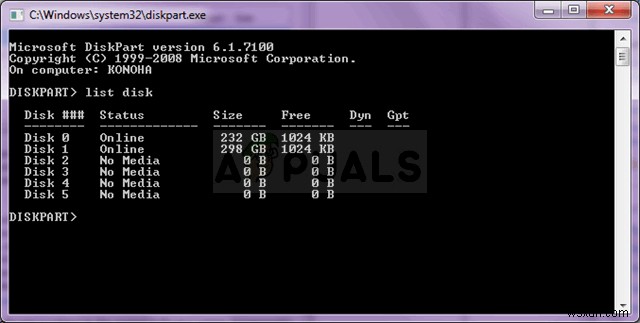 Khắc phục: Windows không thể cập nhật cấu hình Boot của máy tính