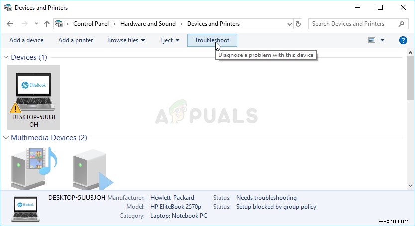 Khắc phục: Windows gặp sự cố khi cài đặt phần mềm driver cho thiết bị của bạn