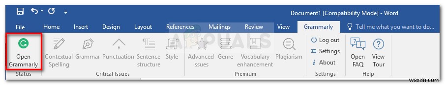 Cách dùng Grammarly với Microsoft Word miễn phí