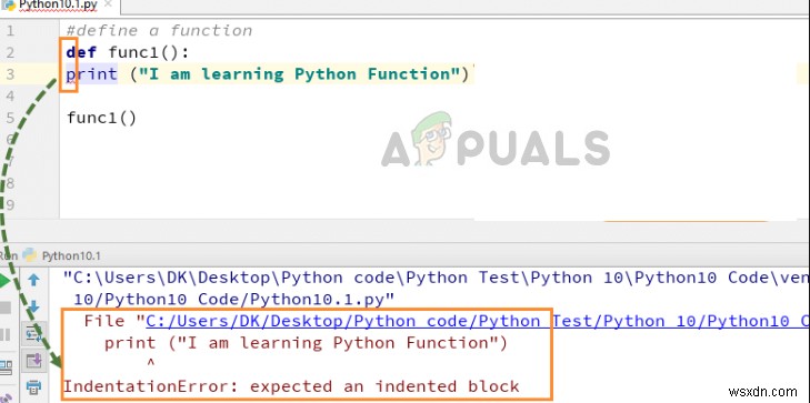 Cách khắc phục lỗi Indentation Error (Lỗi thụt lề) trong Python