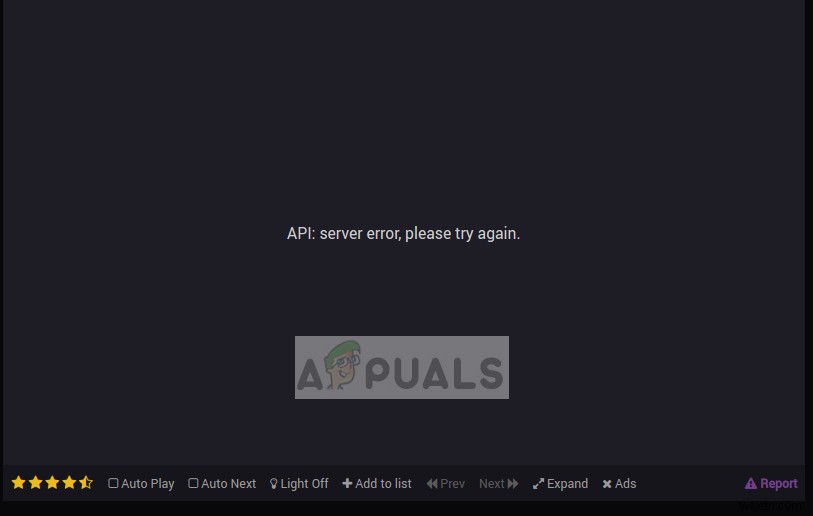 Cách khắc phục lỗi 9anime  server error, please try again 