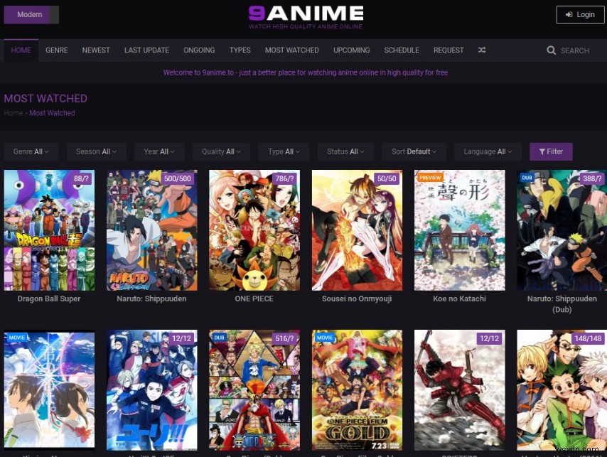 Cách khắc phục lỗi 9anime  server error, please try again 