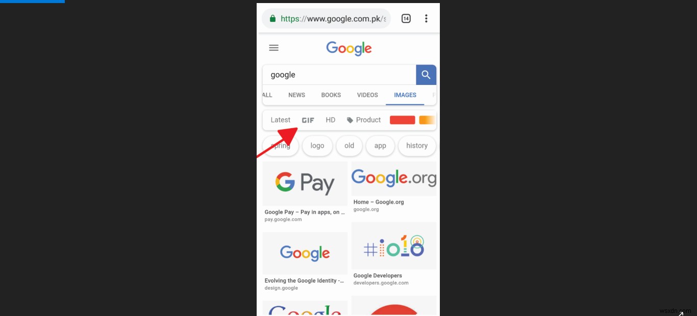 Cách tìm GIF hài hước trực tuyến?