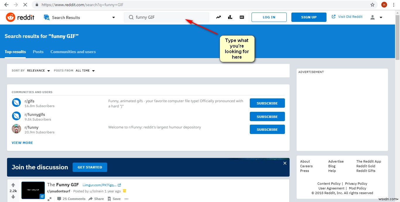 Cách tìm GIF hài hước trực tuyến?