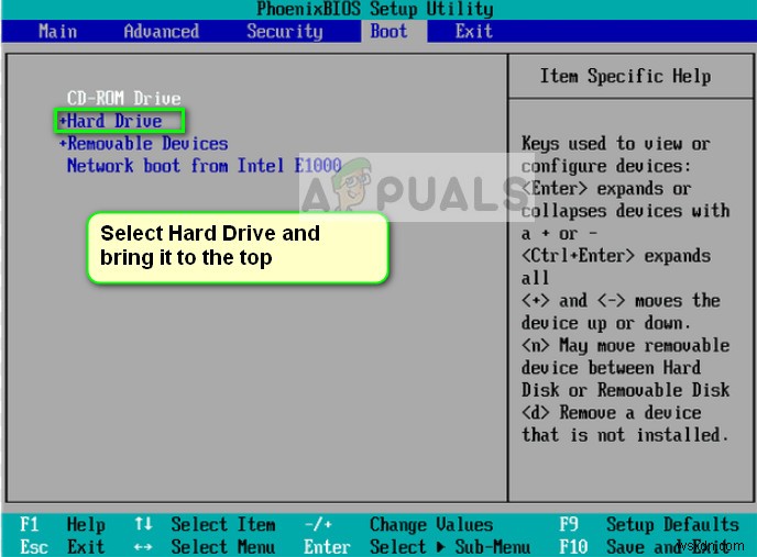 Cách khắc phục lỗi  Missing operating system  (Thiếu hệ điều hành)
