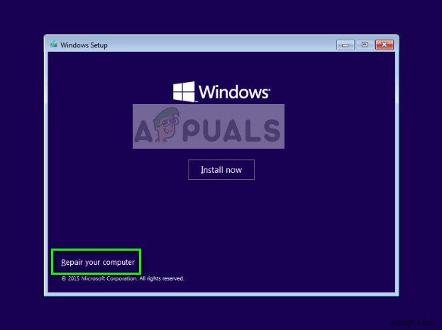 Cách khắc phục lỗi  Missing operating system  (Thiếu hệ điều hành)