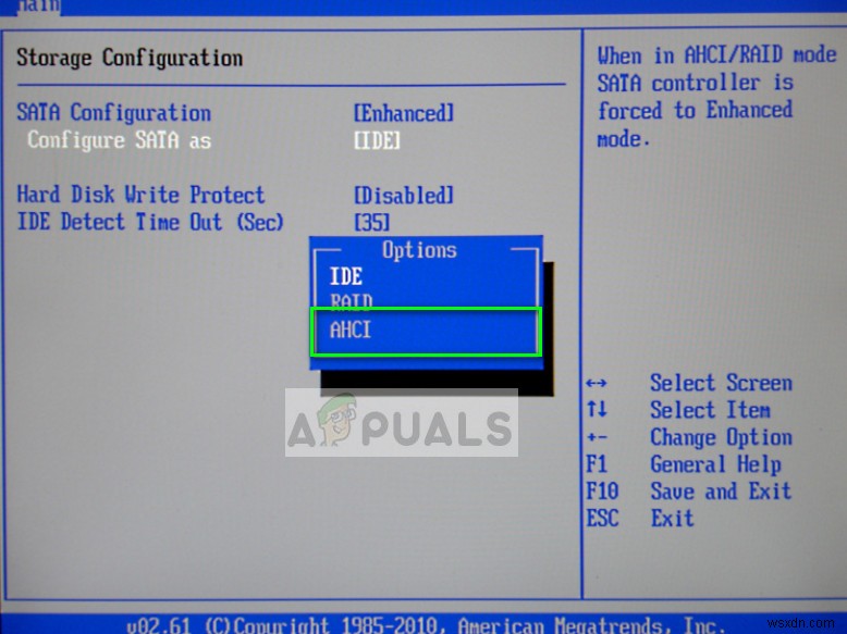 Cách khắc phục lỗi  Missing operating system  (Thiếu hệ điều hành)