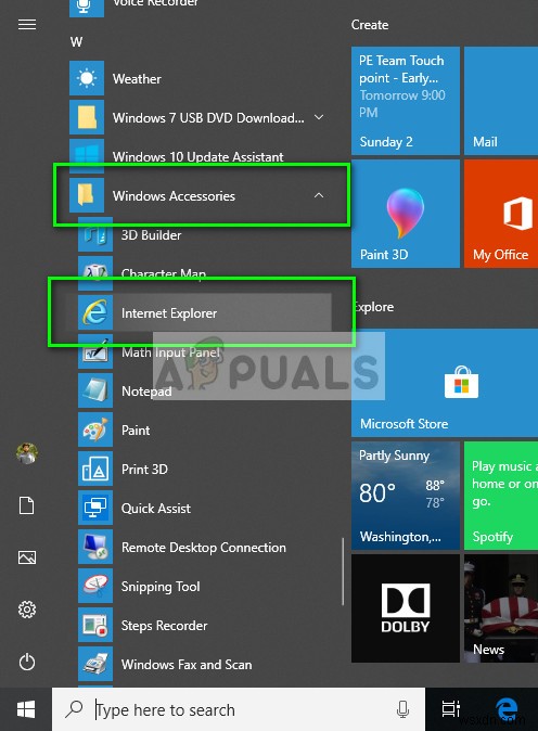 Cách đưa Internet Explorer trở lại trên Windows 10