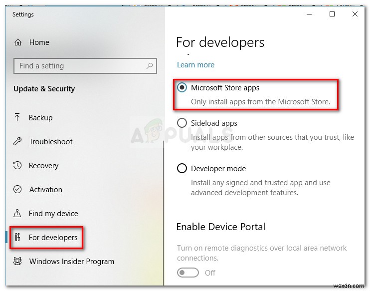 Sửa lỗi 0x8013153B khi mở Microsoft Store