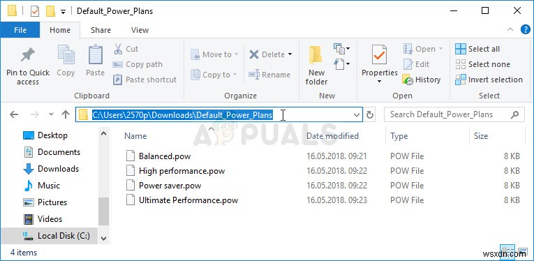 Cách khôi phục các tùy chọn Power Plan (Bản kế hoạch nguồn) bị mất trên Windows 10