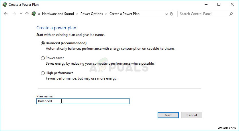 Cách khôi phục các tùy chọn Power Plan (Bản kế hoạch nguồn) bị mất trên Windows 10
