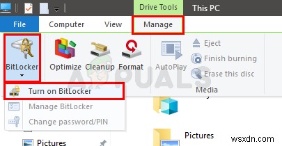 Cách bật/tắt BitLocker cho ổ hệ thống trên Windows 10