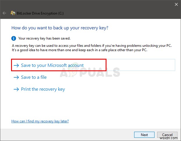 Cách bật/tắt BitLocker cho ổ hệ thống trên Windows 10
