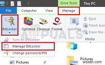Cách bật/tắt BitLocker cho ổ hệ thống trên Windows 10