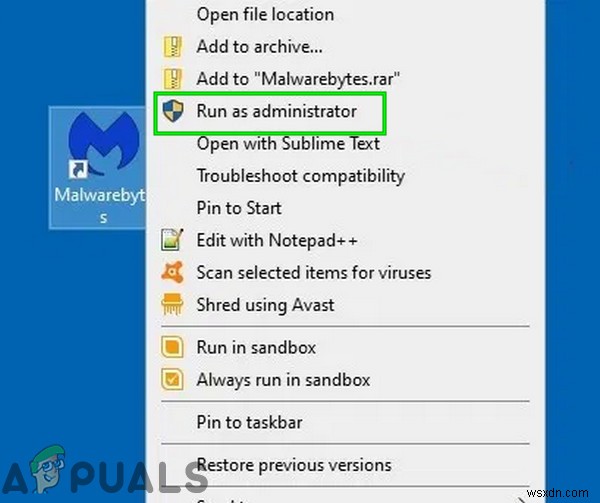 Khắc phục lỗi Malwarebytes Real Time Protection bị tắt tự động