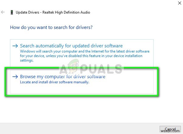 Sửa lỗi: Không có thiết bị phát lại (No Playback Devices) trên Windows 10