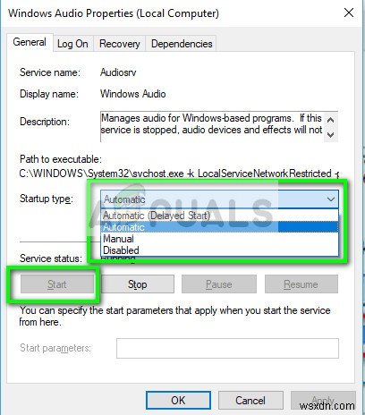 Sửa lỗi: Không có thiết bị phát lại (No Playback Devices) trên Windows 10
