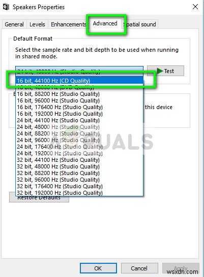 Sửa lỗi: Loa laptop bị kêu rít (Crackling)